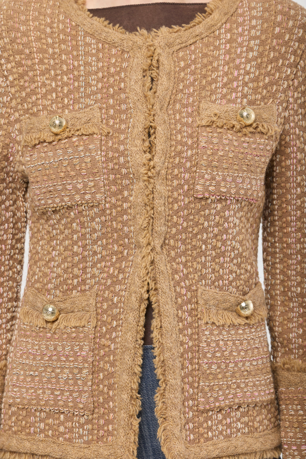 Chaqueta Dama Camel Éclat T.E.