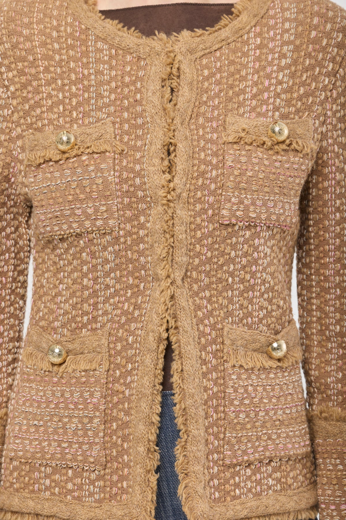 Chaqueta Dama Camel Éclat T.E.
