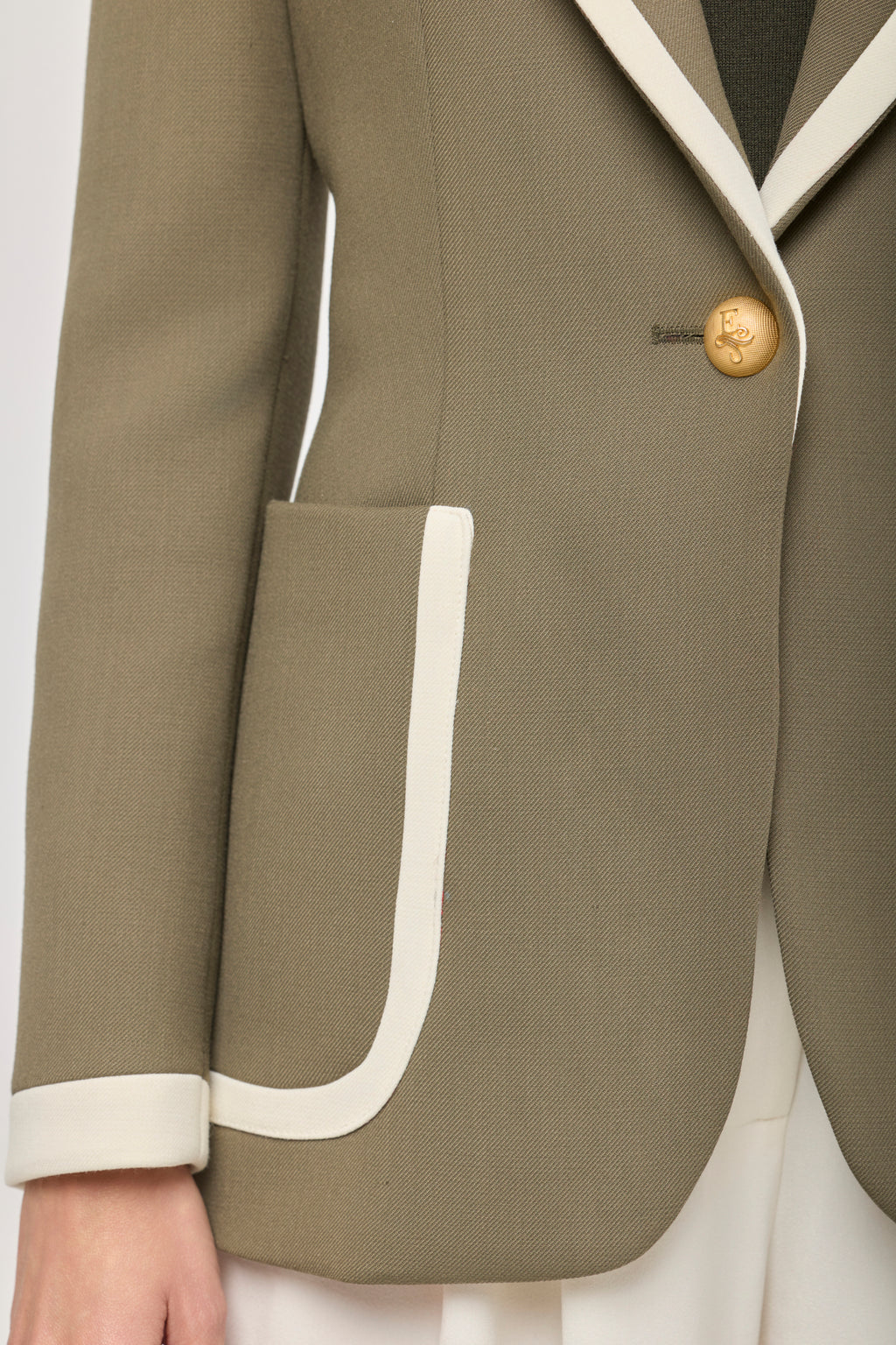 Blazer Dama Olive Riviera T.E.