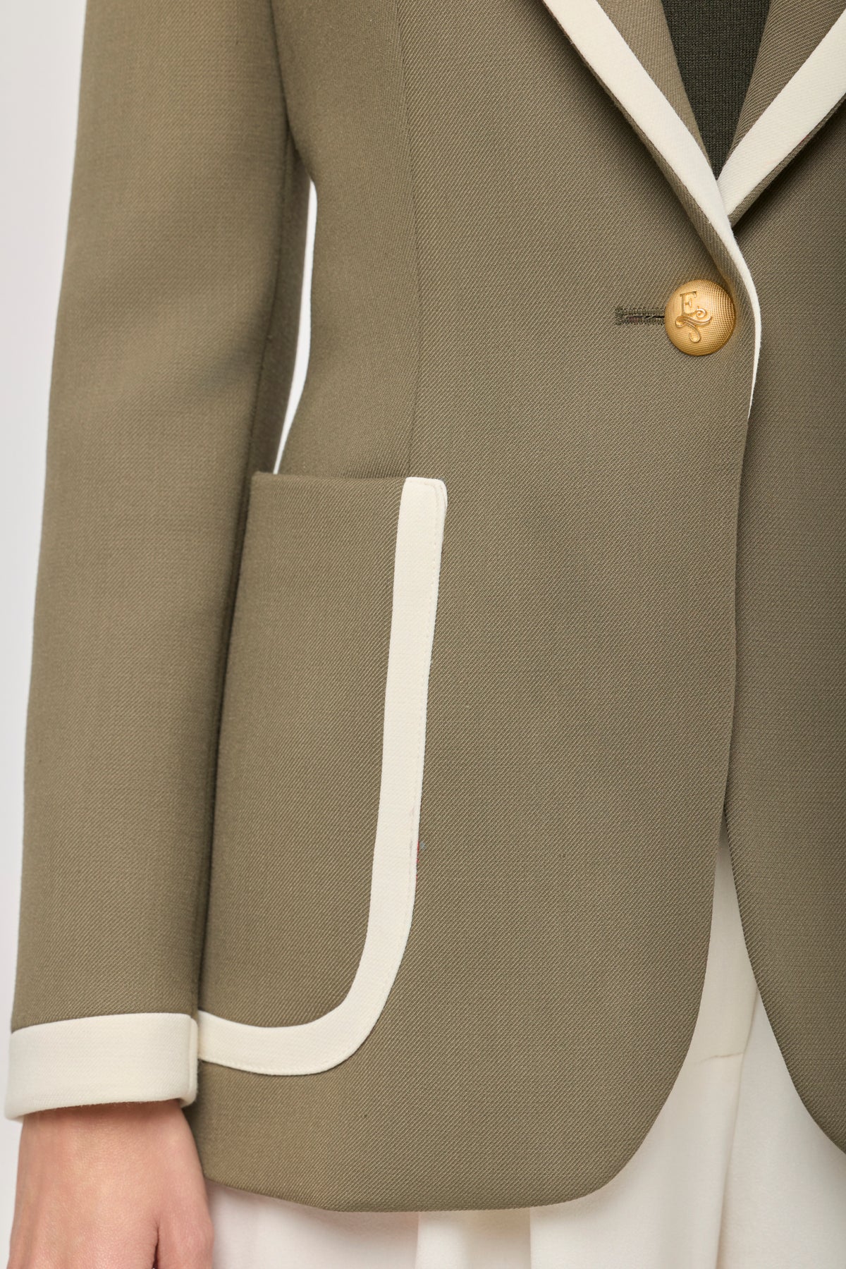 Blazer Dama Olive Riviera T.E.
