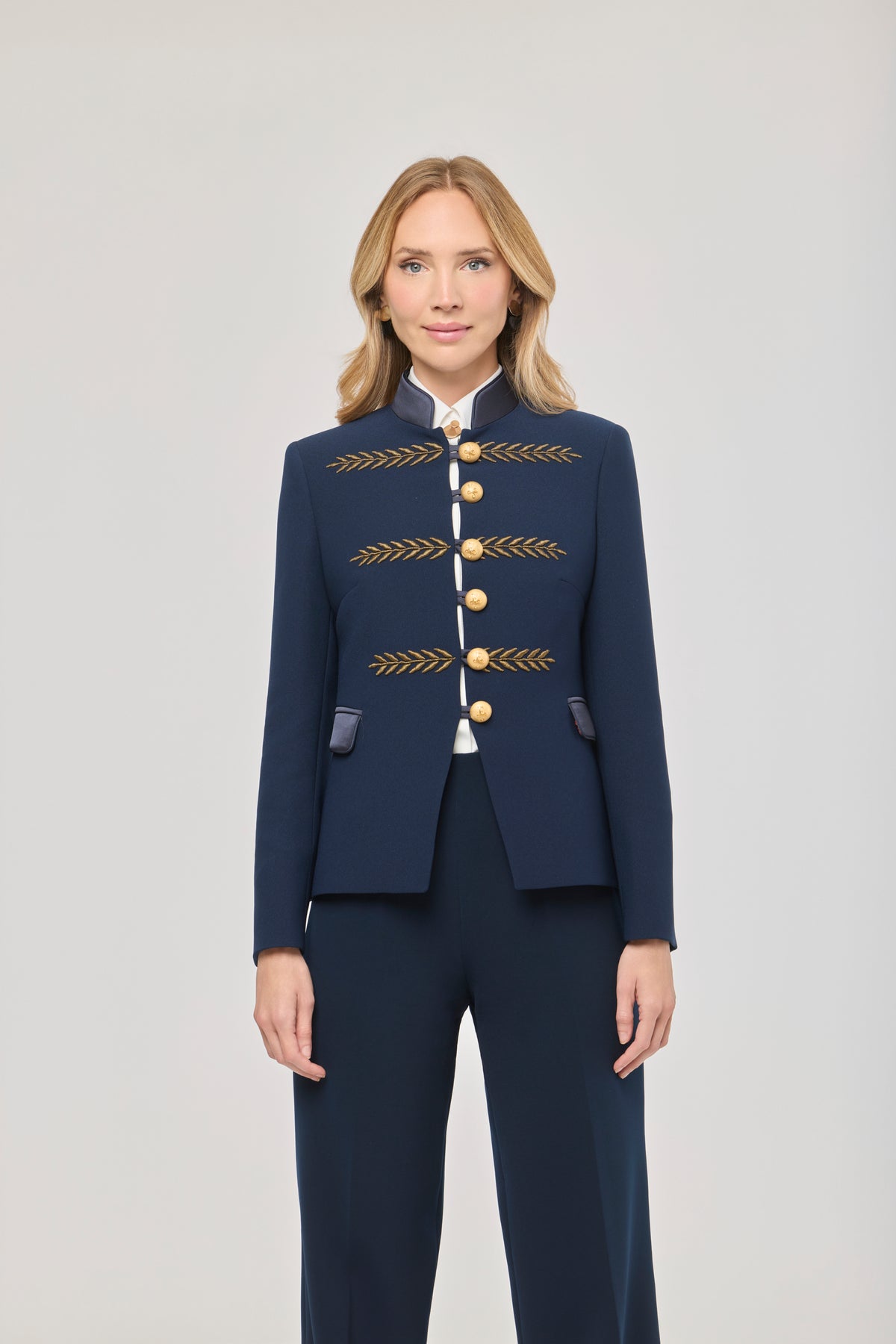 Blazer Dama Navy Laurel T.E.