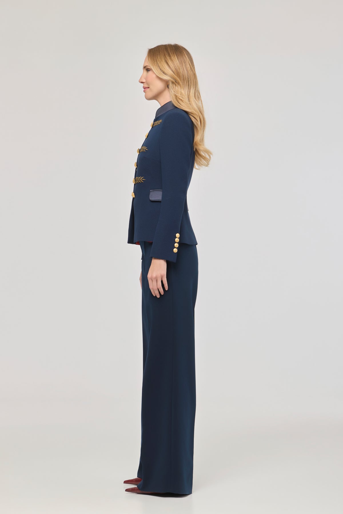 Blazer Dama Navy Laurel T.E.