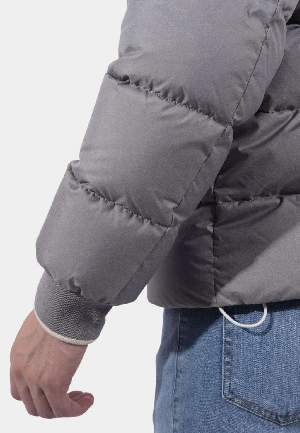 CHAQUETA HERNO CABALLERO GRIS POLIESTER (PI00080UR124559406)