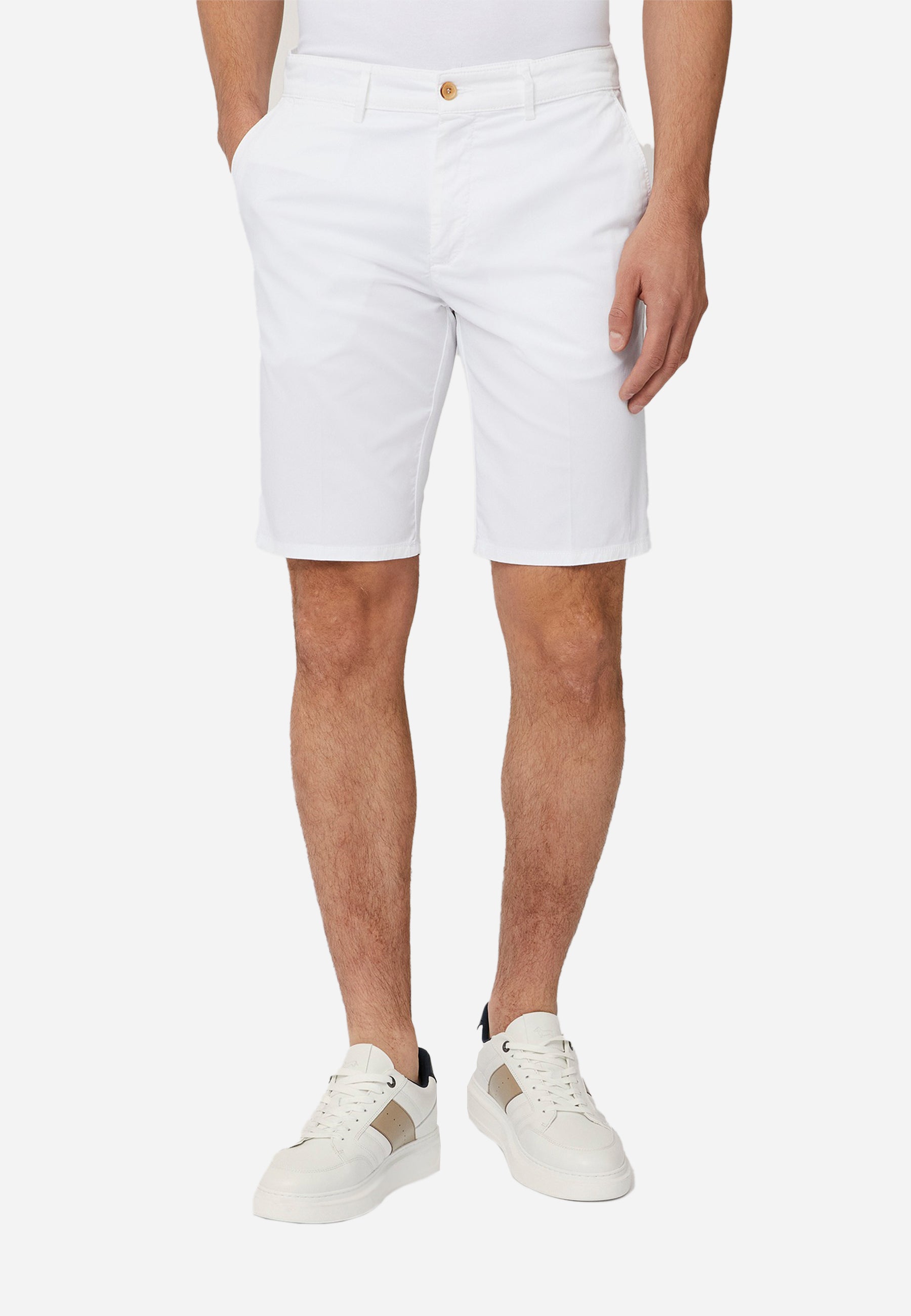 Bermuda Hombre Blanca H&B