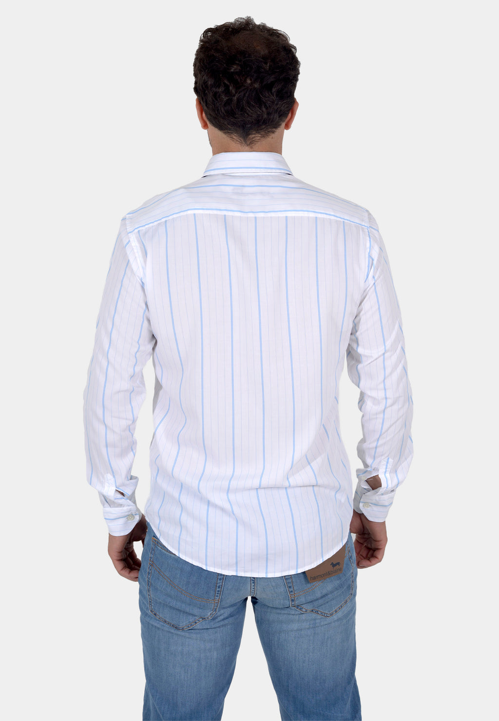 CAMISA HARMONT AZUL RYAS ALGOD (CNJ011012359N-855)