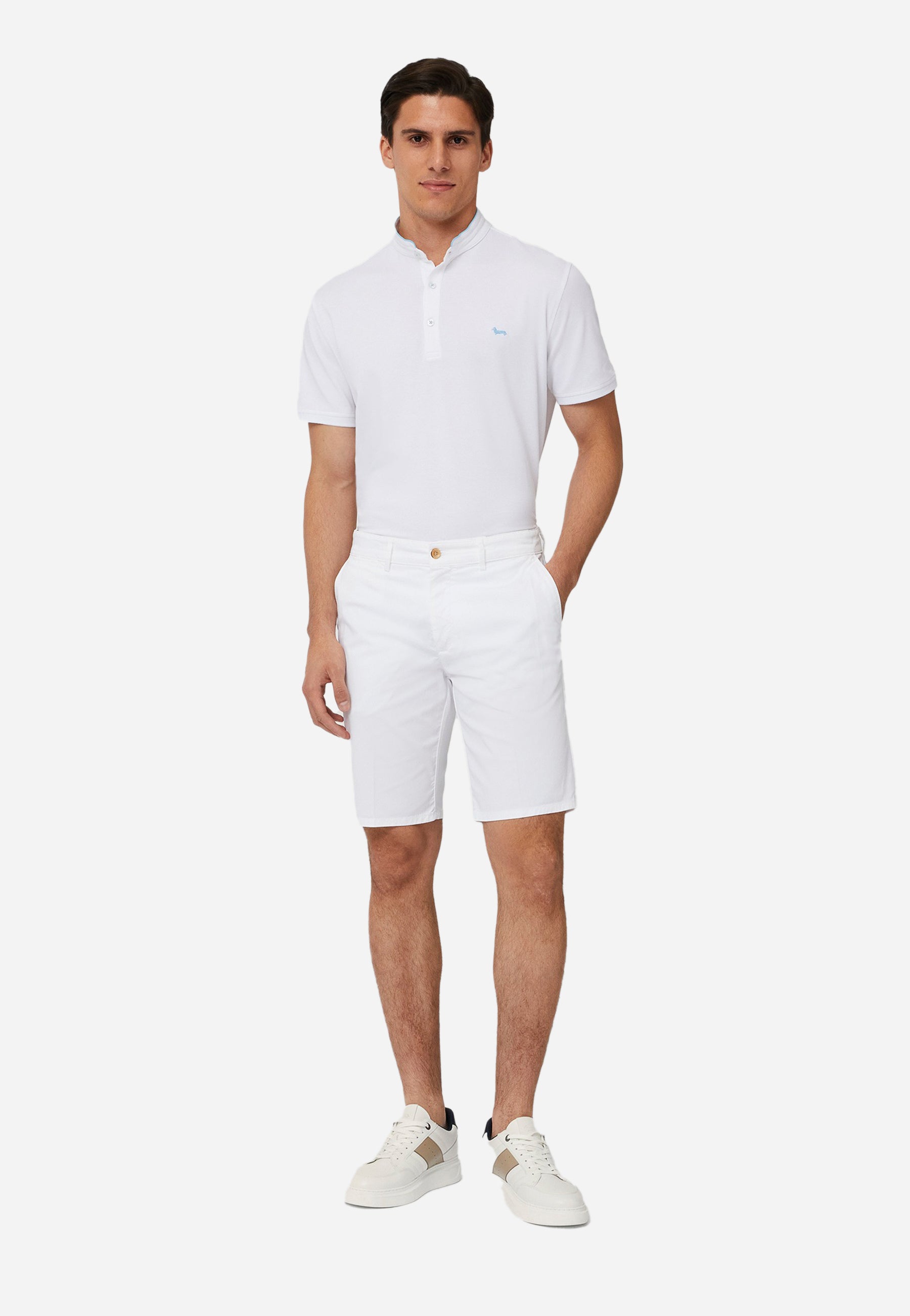 Bermuda Hombre Blanca H&B