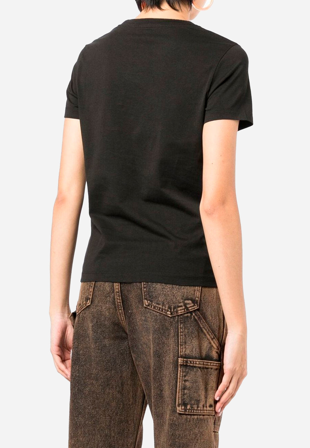 CAMISETA-TSHIRT KENZO DAMA NEGRO ALGODON (FC62TS0124SO-99J)