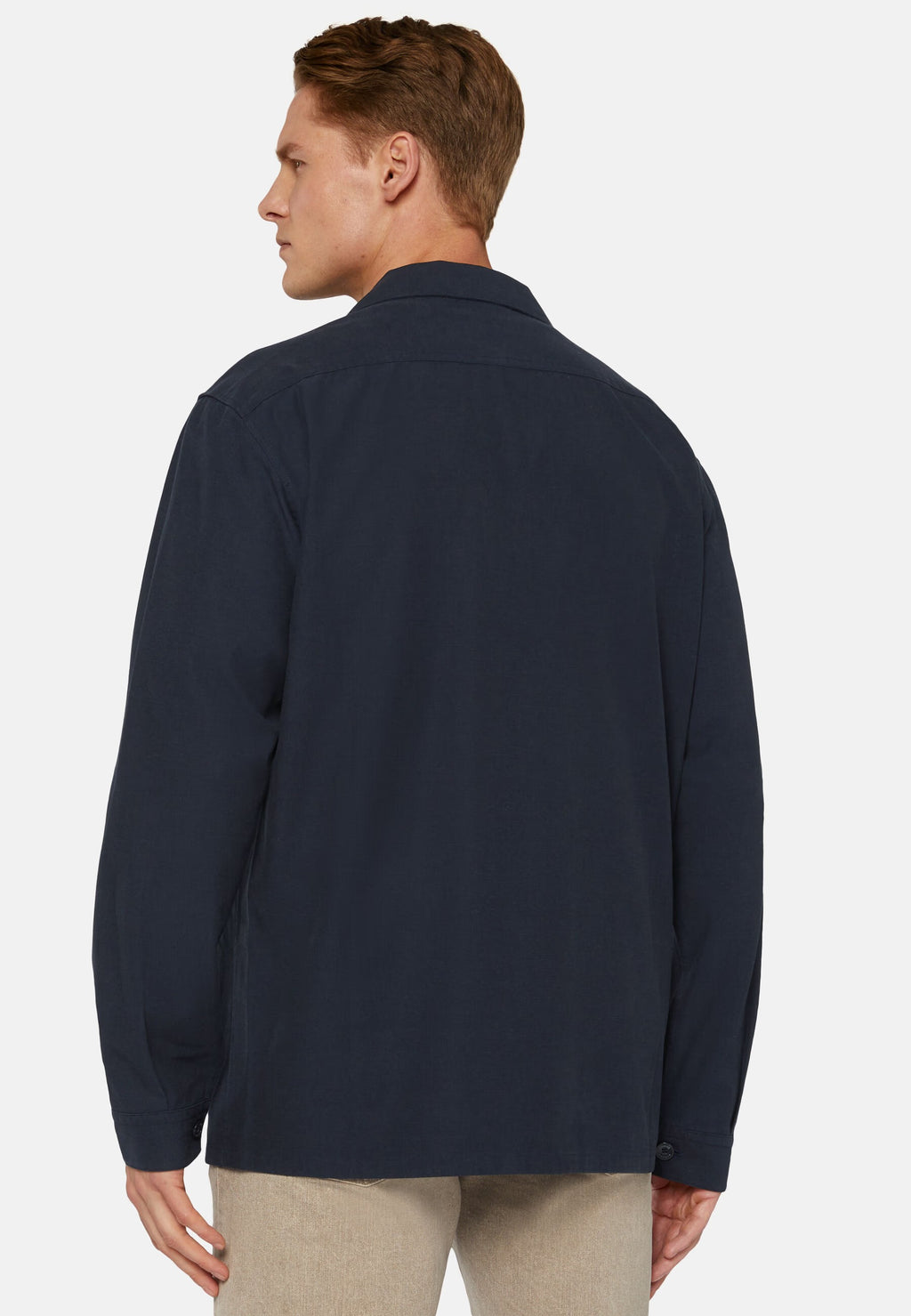Chaqueta  Navy Bolsillos Parche B.