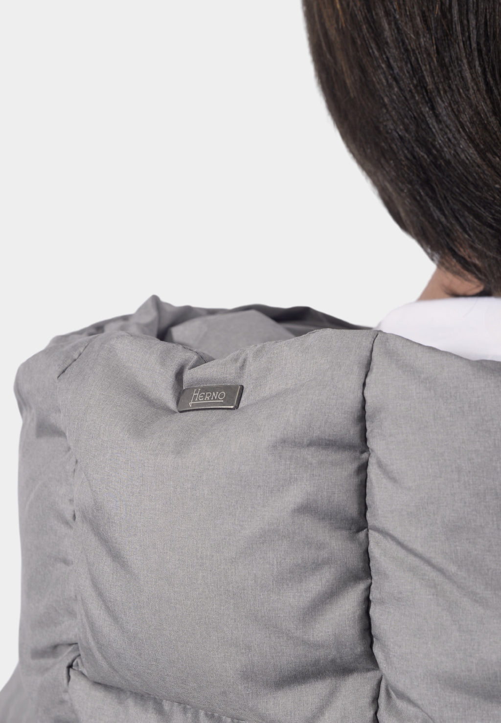CHAQUETA HERNO CABALLERO GRIS POLIESTER (PI00080UR124559406)