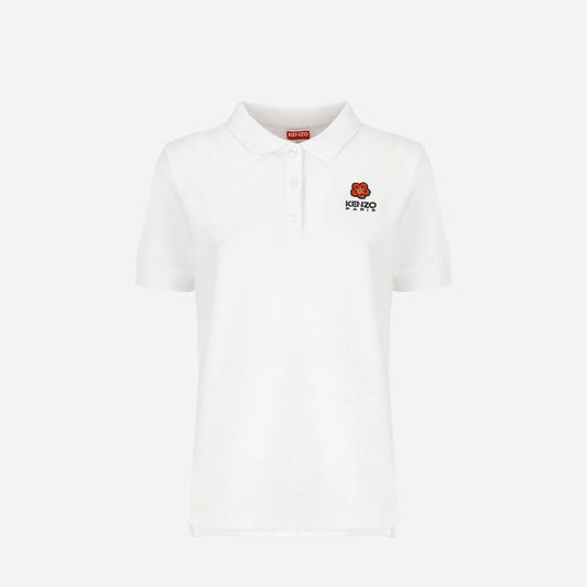 CAMISETA POLO KENZO DAMA BLANCO ALGODON (FC62TS7054PU-01)