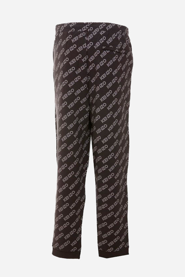 SUDADERA  KENZO CHAQ+PANT PRINT KENZO NEGRO ALGODON