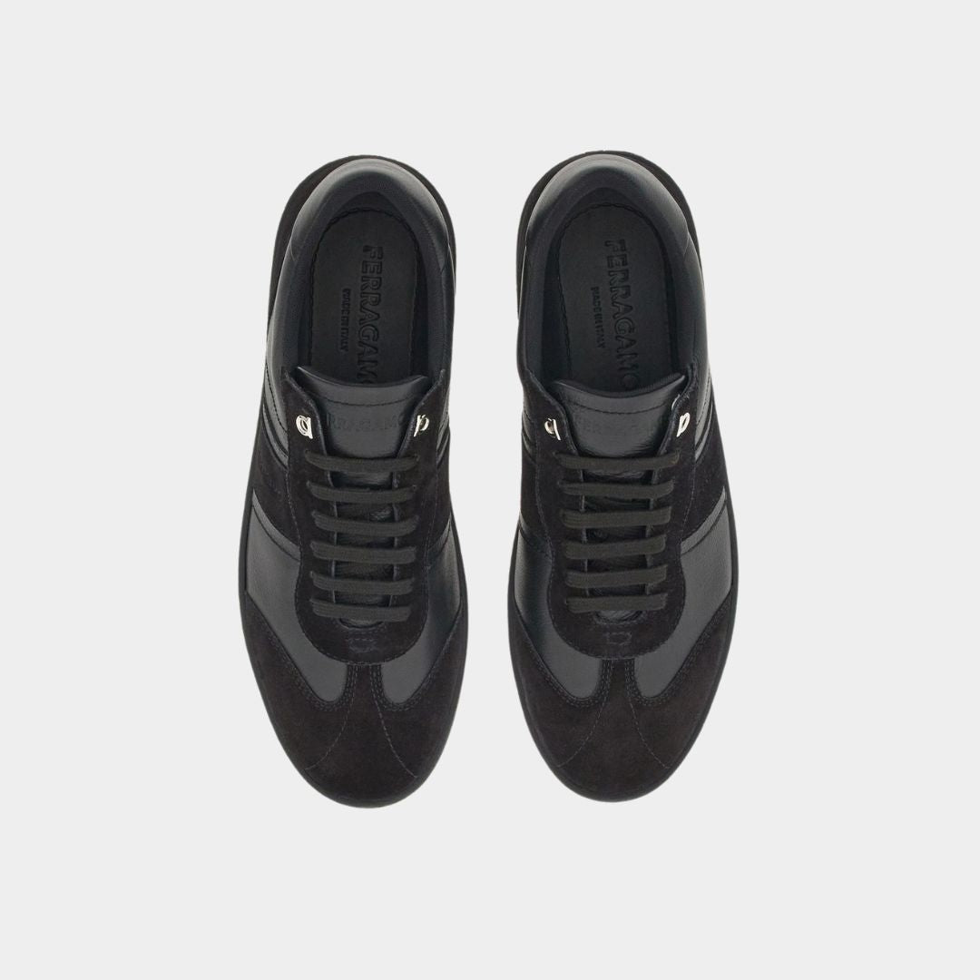 Tenis Achille 1 Low-Top Negro S.F.