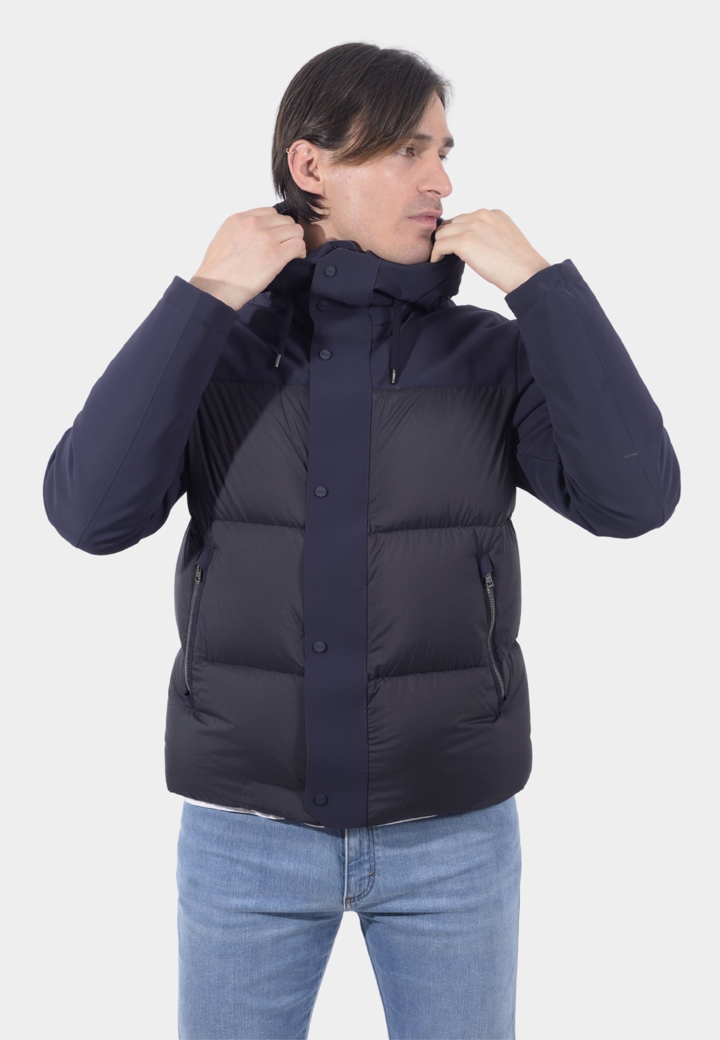 CHAQUETA HERNO CABALLERO AZUL POLIAMIDA (PI000898U124569200)