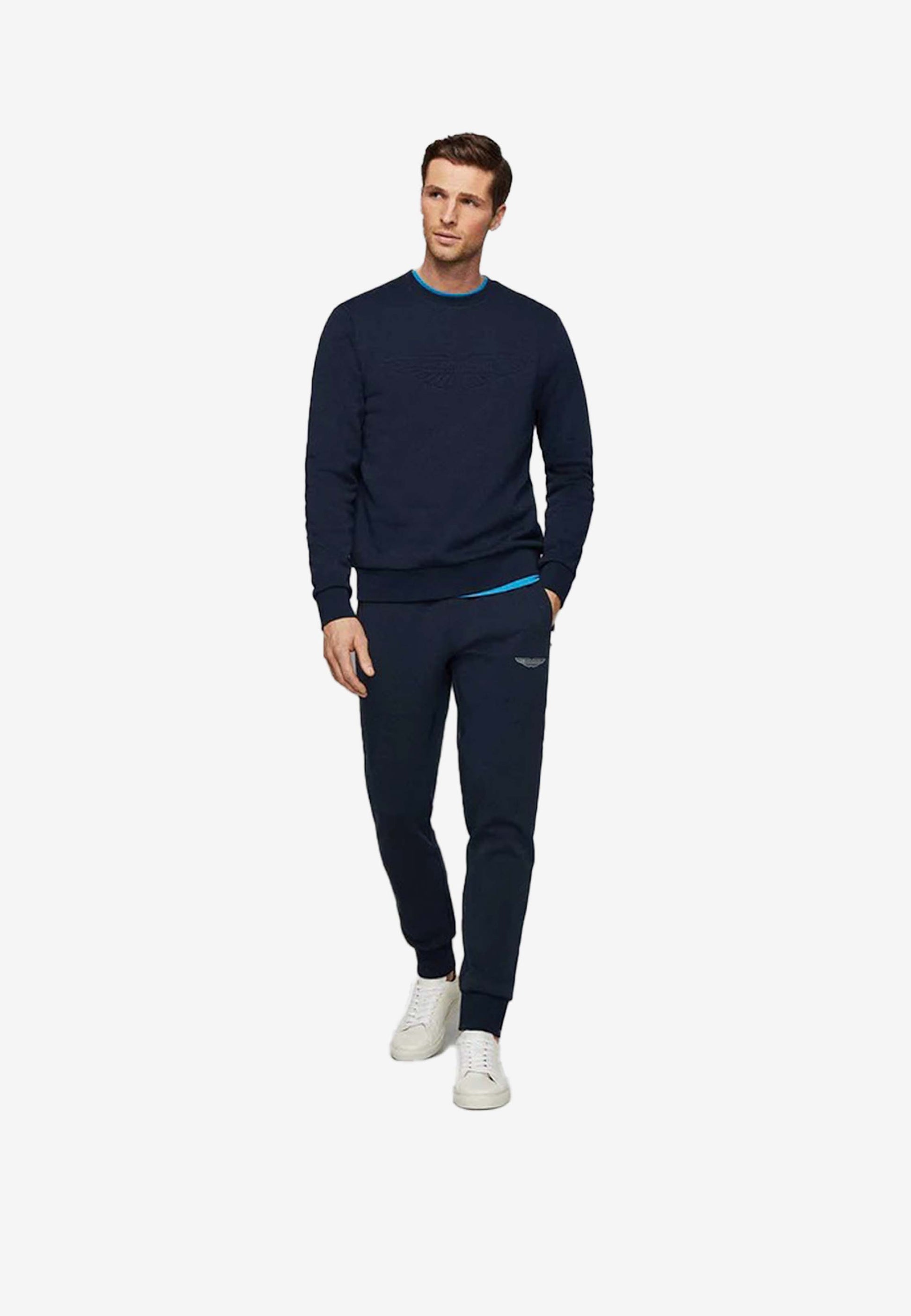 SWEAT-SHIRT HACKETT LONDON AZUL ALGODON (HM581225-595)