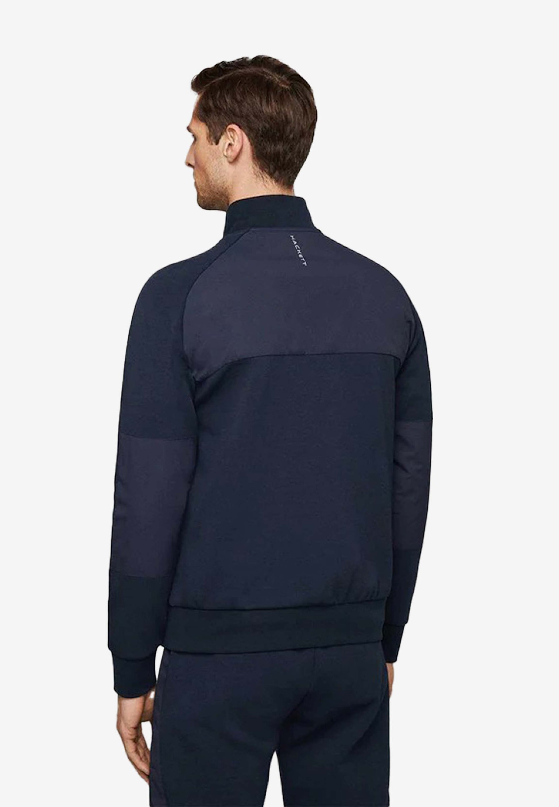 CHAQUETA HACKETT LONDON AZUL ALG + POLIE +ELAS (HM581226-595)