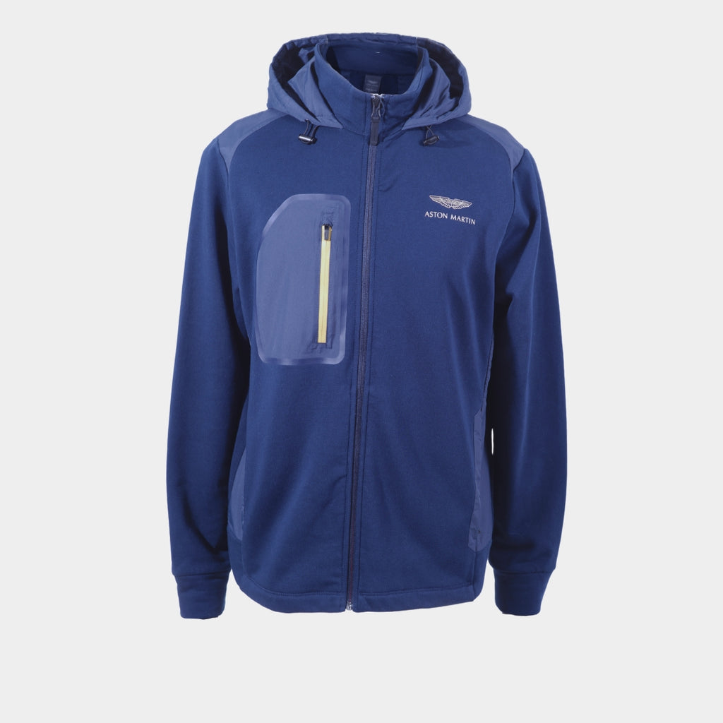 CHAQUETA HACKETT AZUL 80% COTTON, 20% POLYESTER