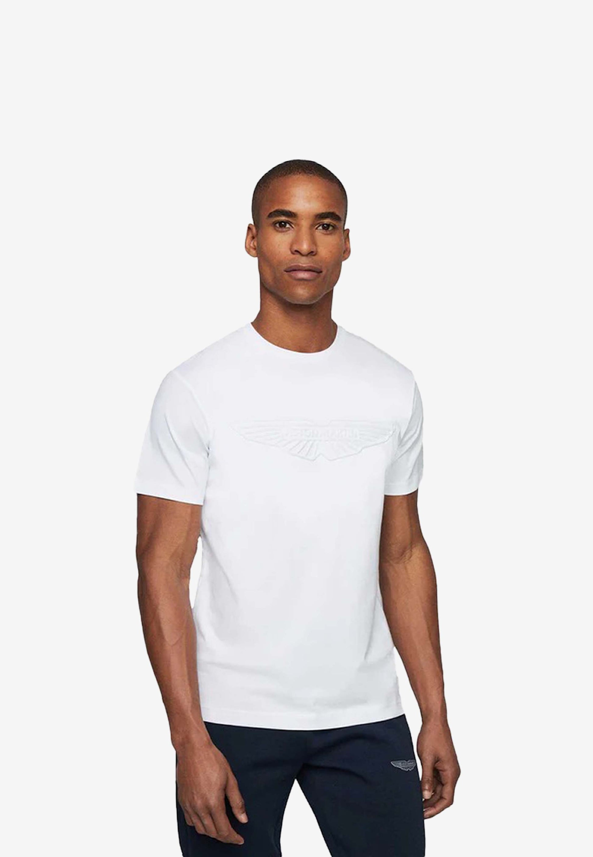 CAMISETA-TSHIRT HACKETT LONDON BLANCO ALGODON (HM500779-800)