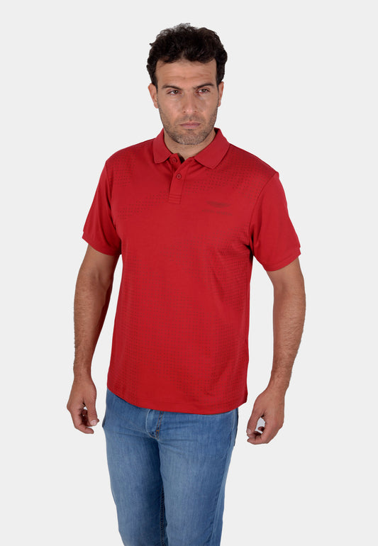 CAMISETA POLO HACKETT ROJO 100% COTTON (HM563052-2FT)