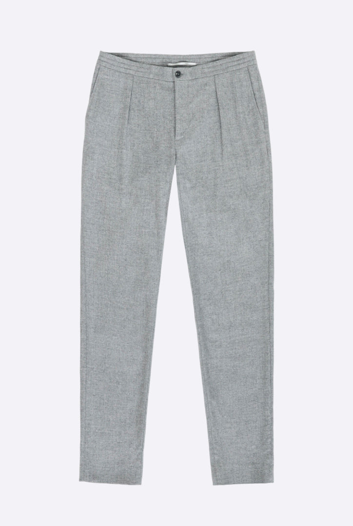 Pantalones Gris de Tweed Clásicos H.L.