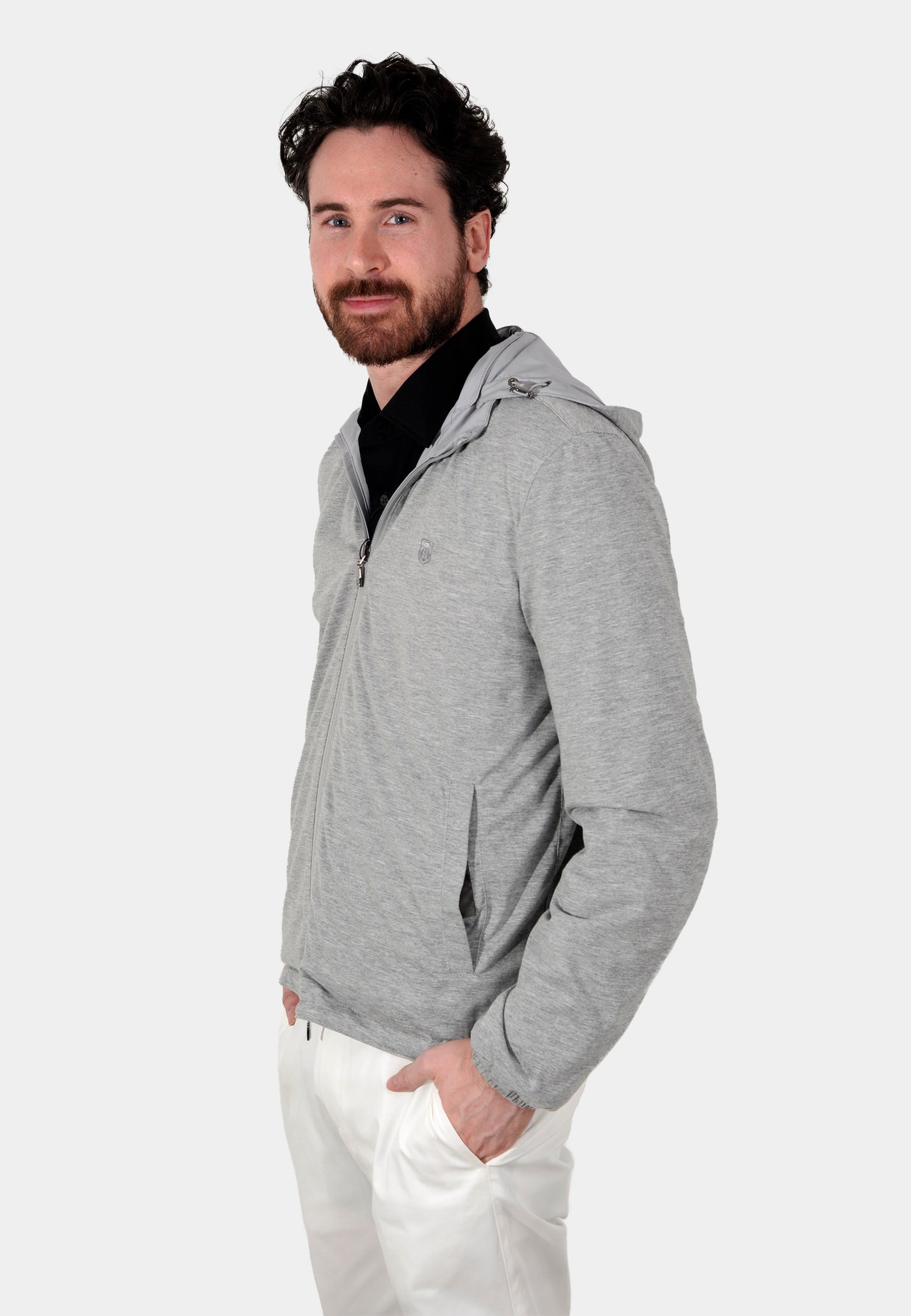 CHAQUETA CORNELIANI GRIS POLIESTER (91L5Q6-3120148-025)