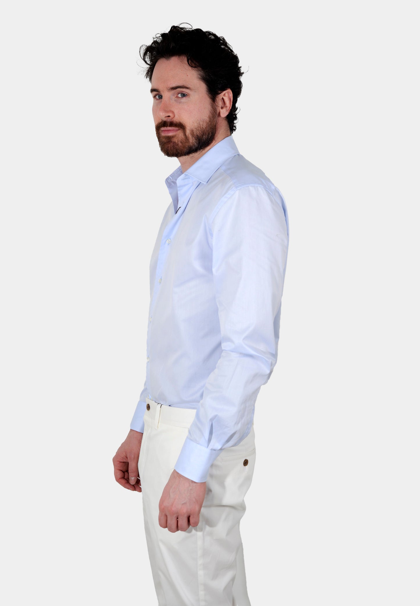 CAMISA CORNELIANI AZUL ALGODON (92P600-3811700-009)