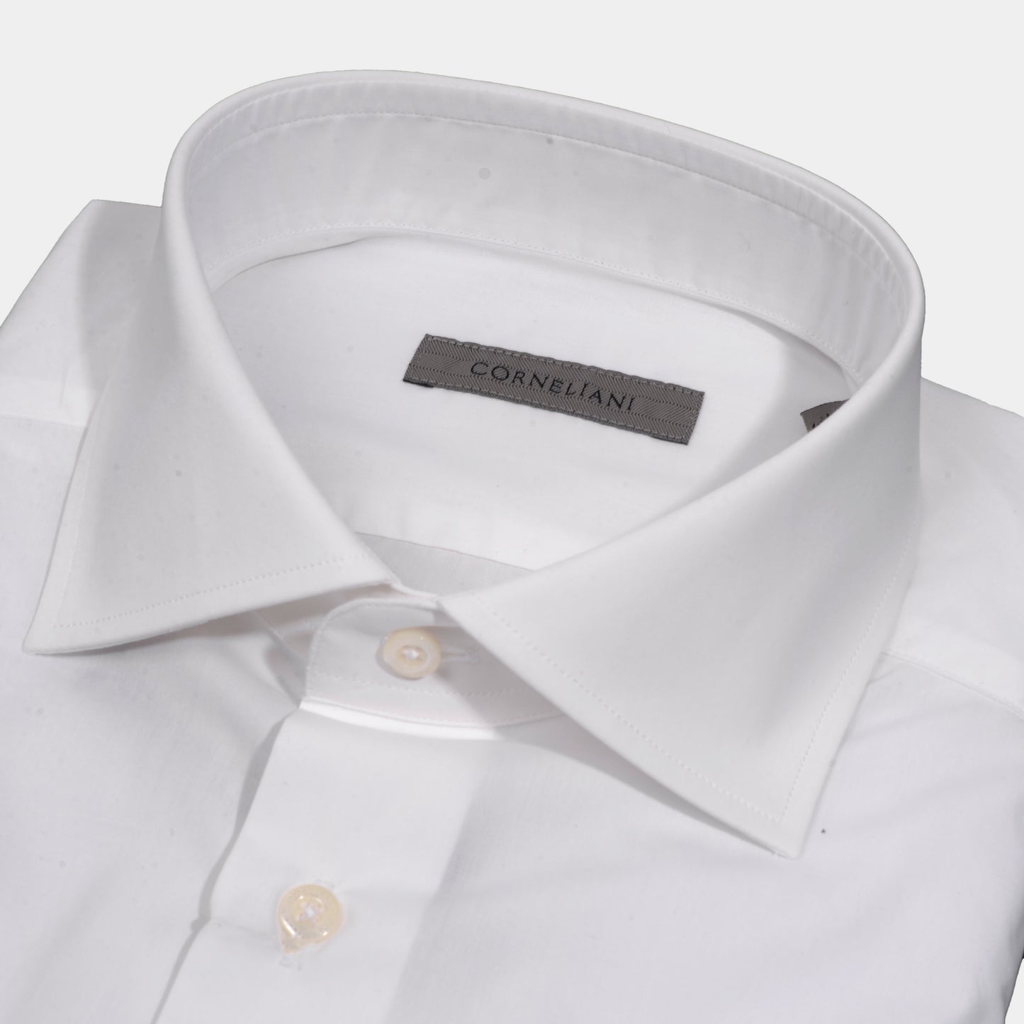 CAMISA CORNELIANI BLANCO ALGODON (92P100-3811045-028)