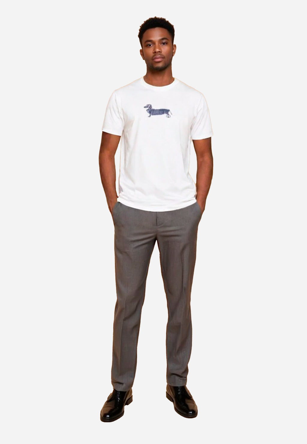 CAMISETA-TSHIRT HARMONT & BLAINE BLANCO ALGODON (IRM003021055R)
