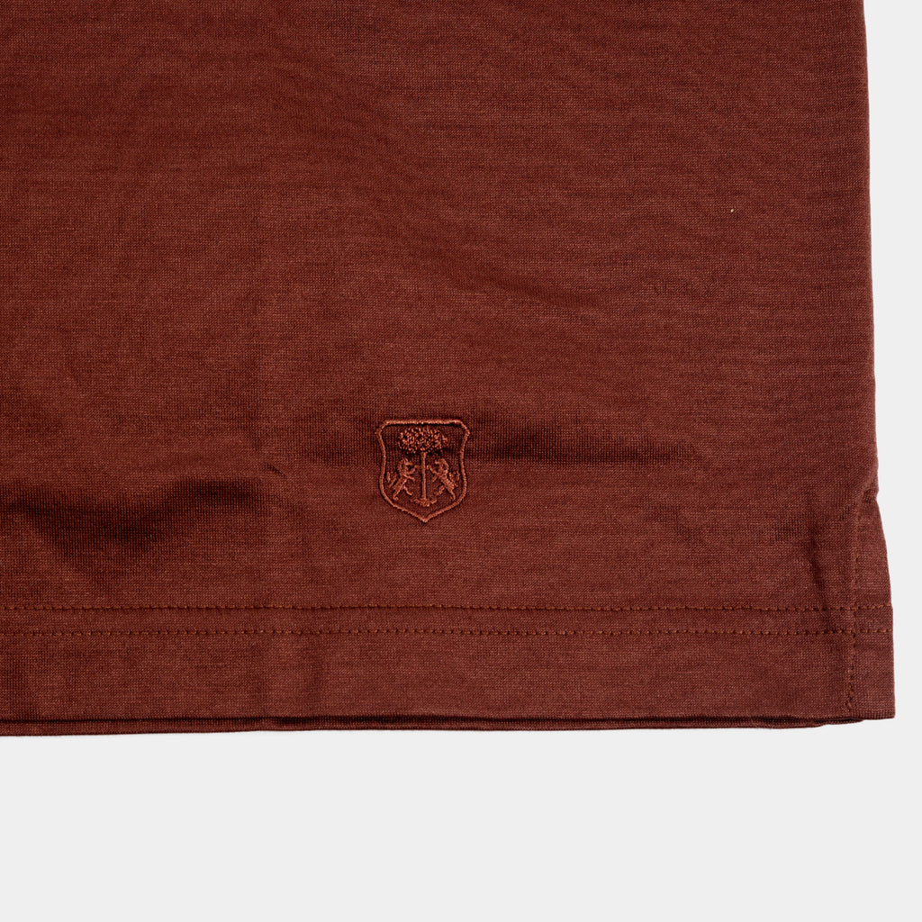 CAMISETA POLO CORNELIANI CAFE ALGODON (91G501-3125000-032)