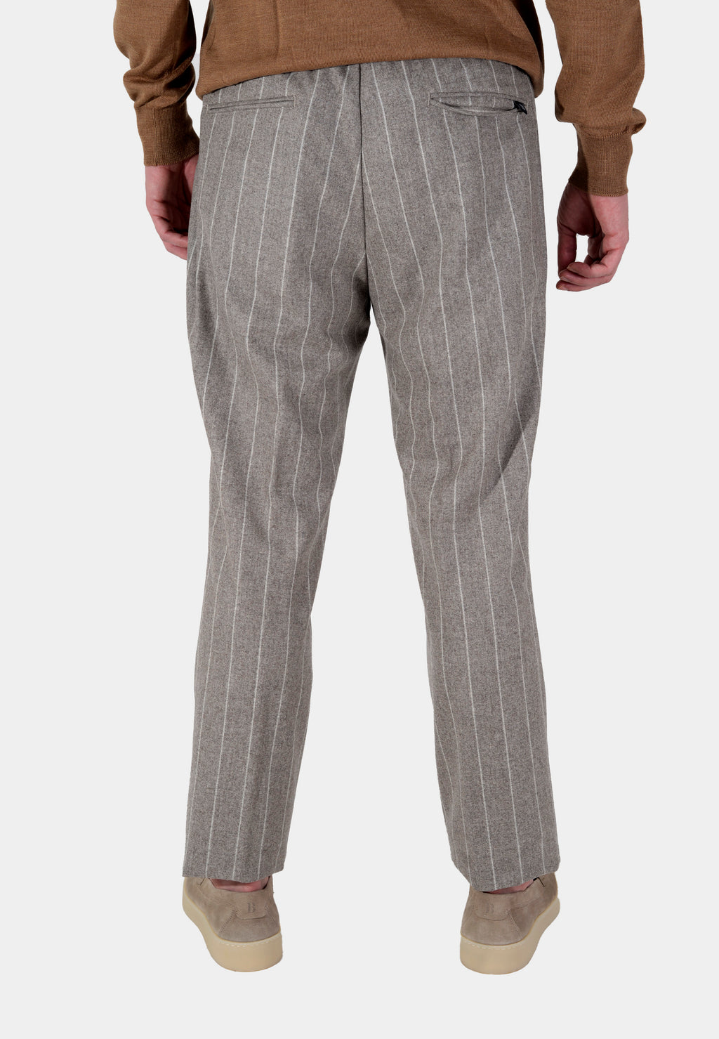 Pantalón Lino a Rayas B.