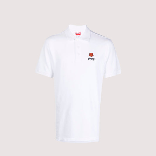 CAMISETA POLO KENZO CABALLERO BLANCO ALGODON (FC65PO0024PU-01)