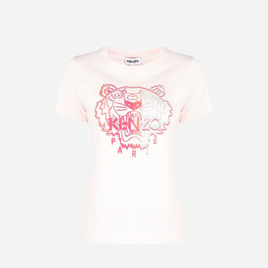 CAMISETA-TSHIRT KENZO DAMA ROSADO ALGODON (FC62TS8464YF-34)