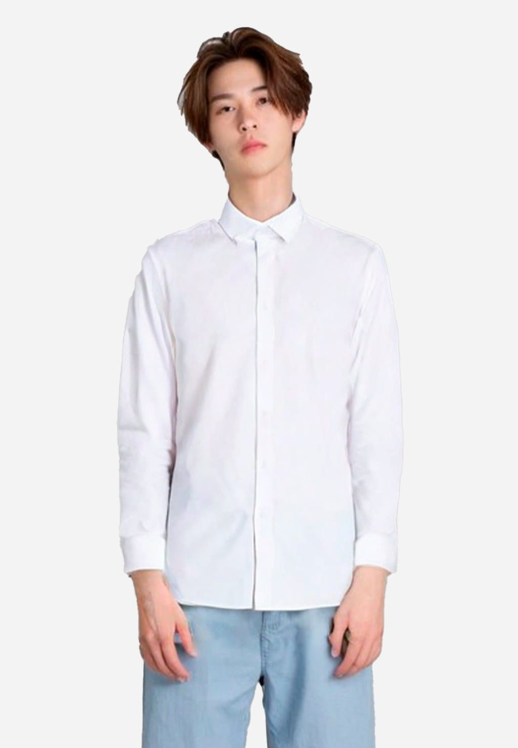 CAMISA SPORT HARMONT & BLAINE BLANCO ALGODON (CJM535021782I)