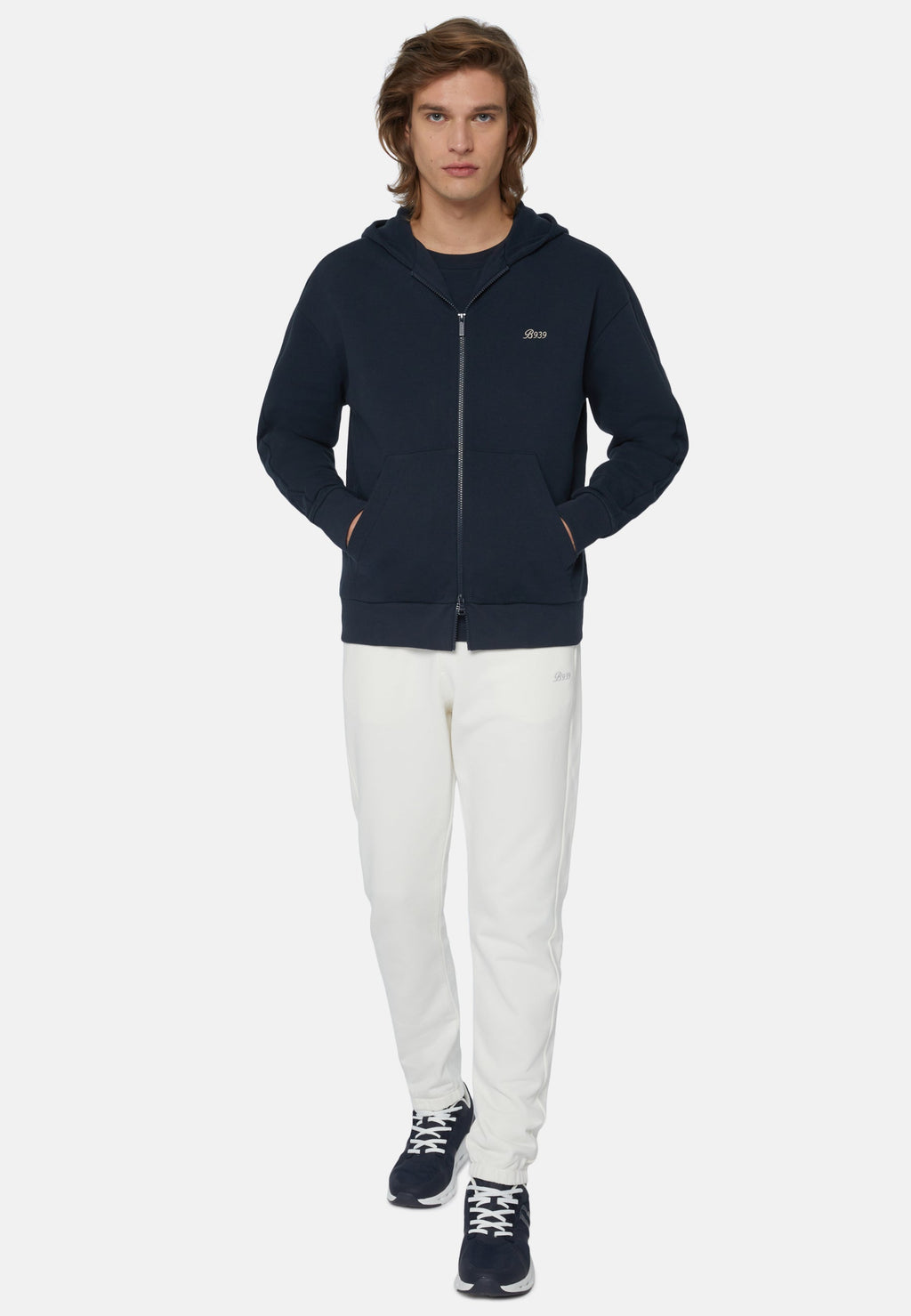 Hoodie Azul Profundo B.M.