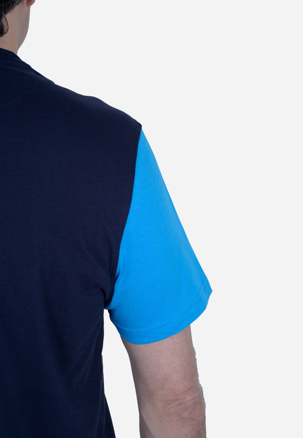 CAMISETA T-SHIRT HARMONT & BLAINE AZUL ALGODÓN (IRL210021223-801)