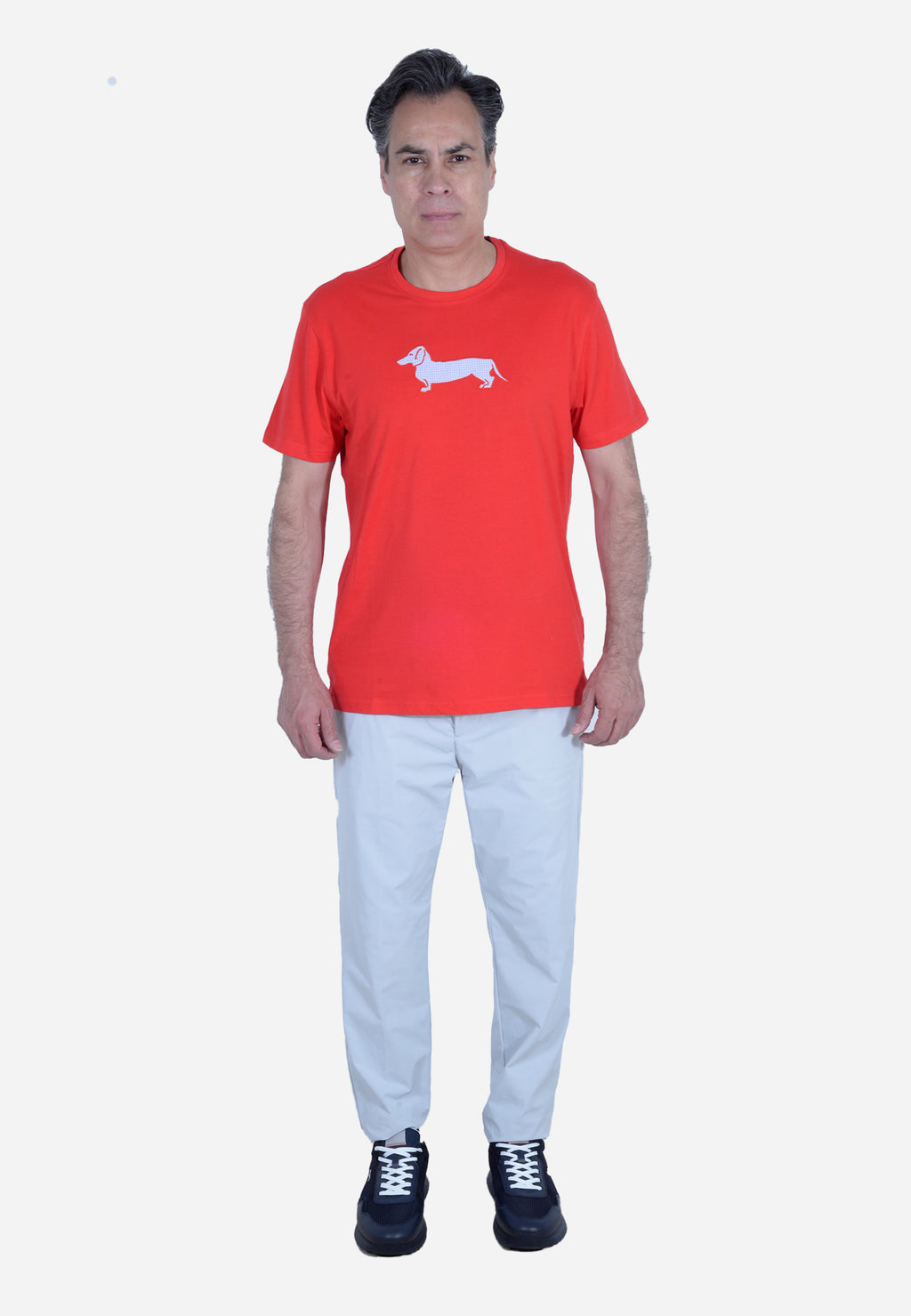 CAMISETA T-SHIRT HARMONT & BLAINE ROJO ALGODÓN (IRL003021055R-510)