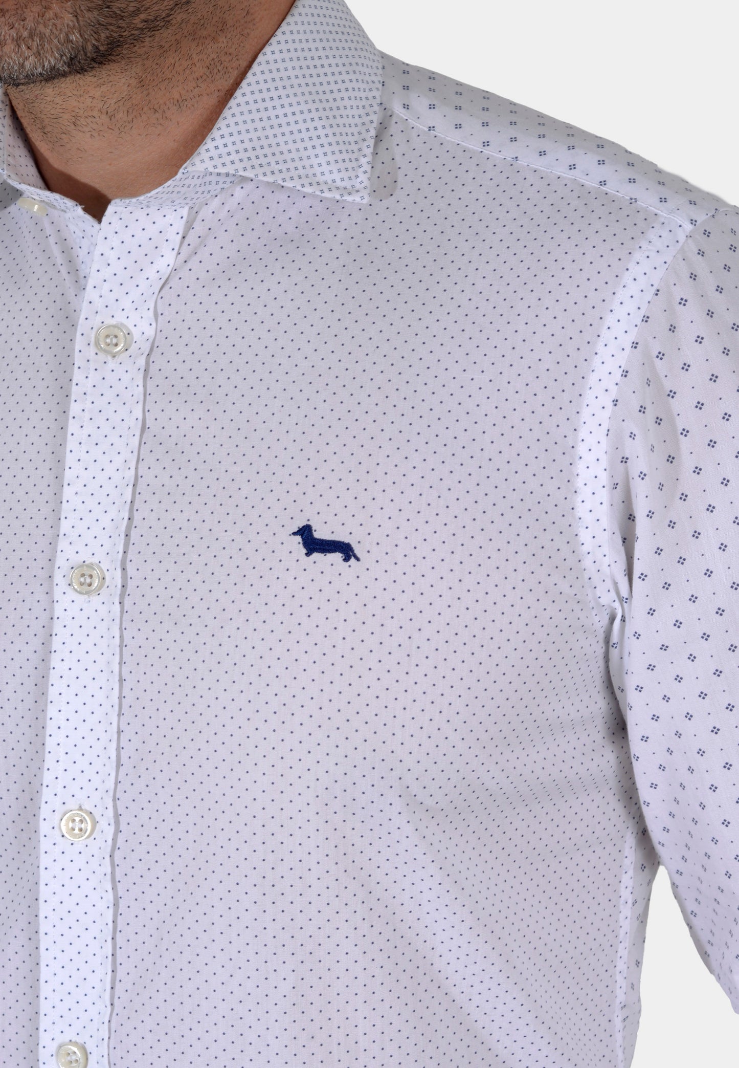 CAMISA HARMONT BLANCO T TESSUTI, 100 BIANCO (CNJ005012313I-100)