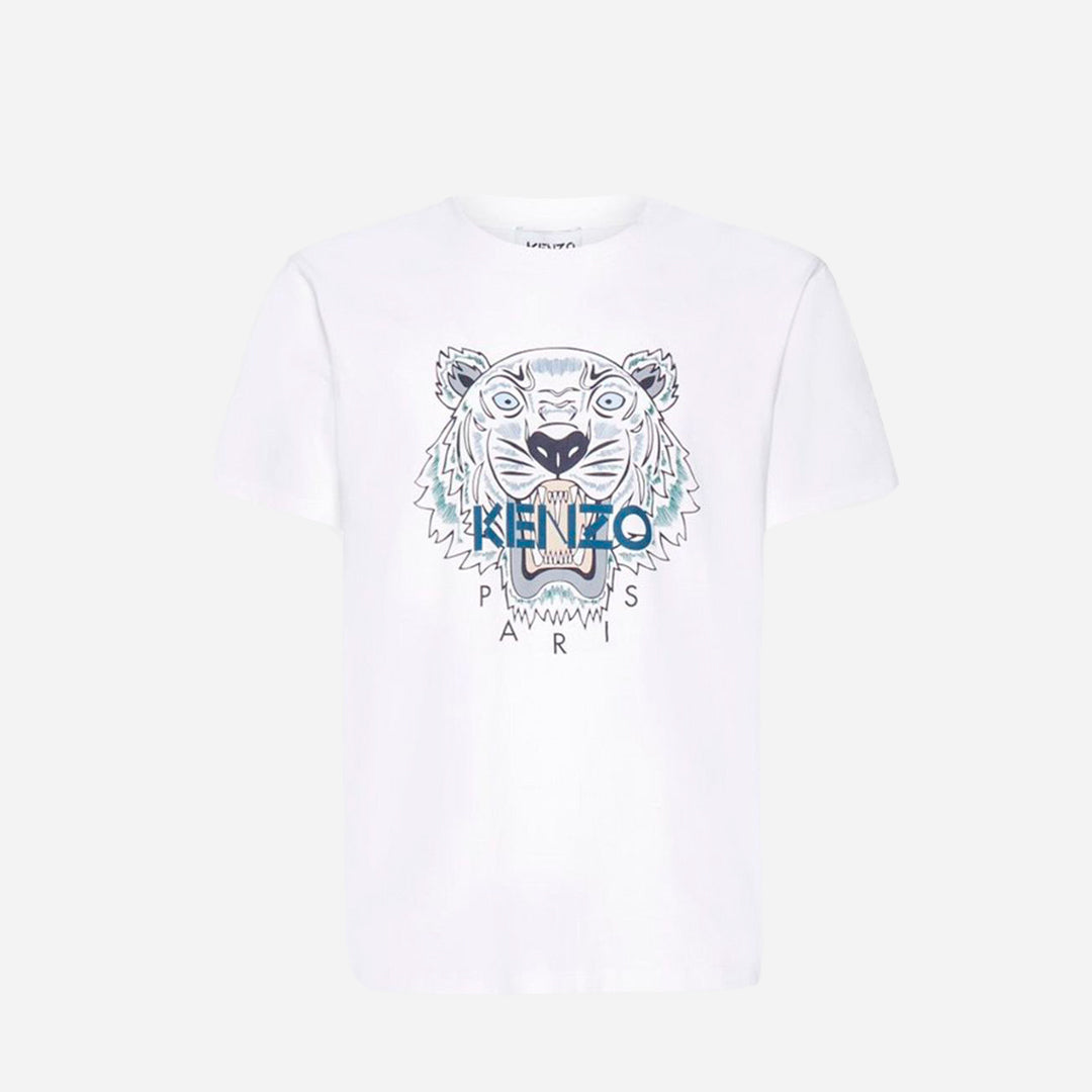 CAMISETA-TSHIRT KENZO CABALLERO BLANCO ALGODON (FC65TS0204YL-01B)