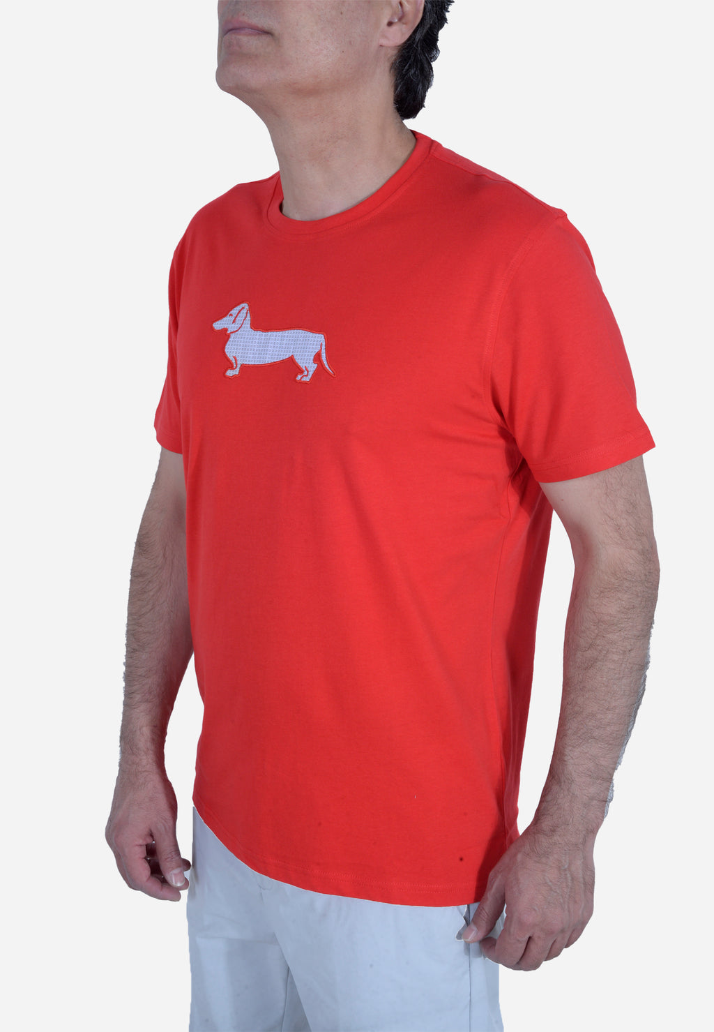 CAMISETA T-SHIRT HARMONT & BLAINE ROJO ALGODÓN (IRL003021055R-510)