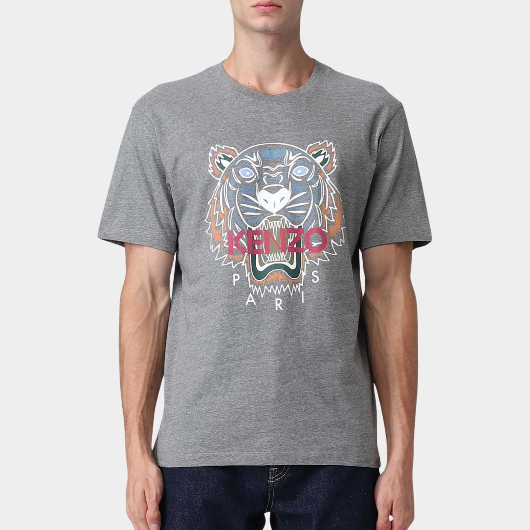 CAMISETA-TSHIRT KENZO CABALLERO GRIS ALGODON T-XXL (FC65TS0204YL-95)