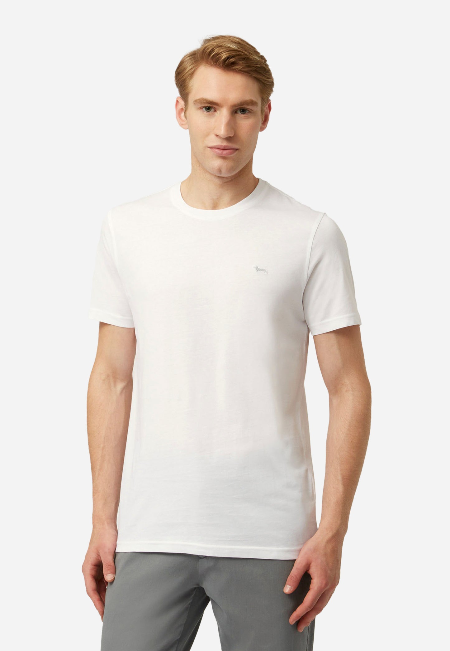 CAMISETA T-SHIRT HARMOT&BLAINE BLANCO ALGOD (IN1001N21055-100)