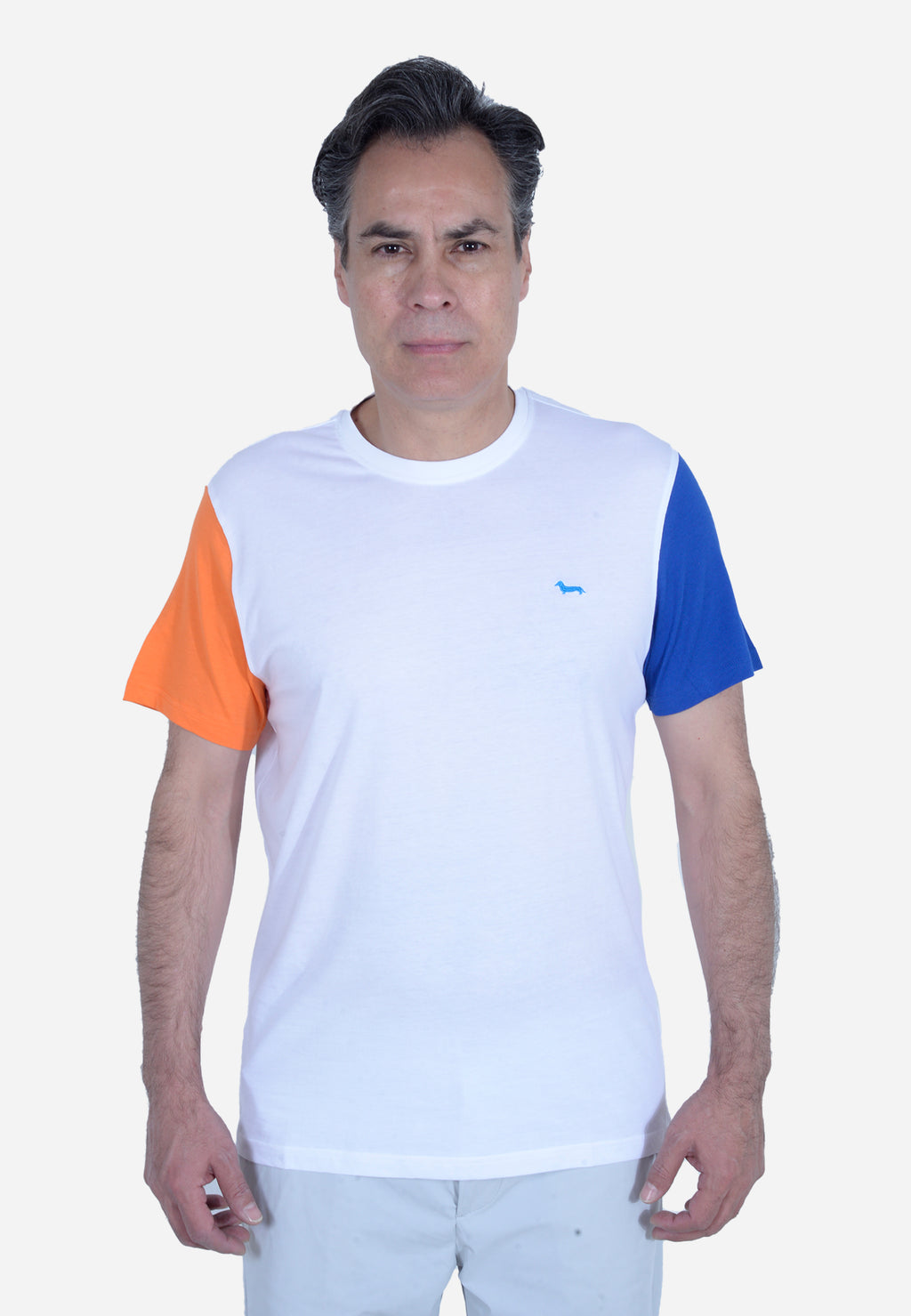 CAMISETA T-SHIRT HARMONT & BLAINE BLANCO ALGODÓN (IRL210021223-100)