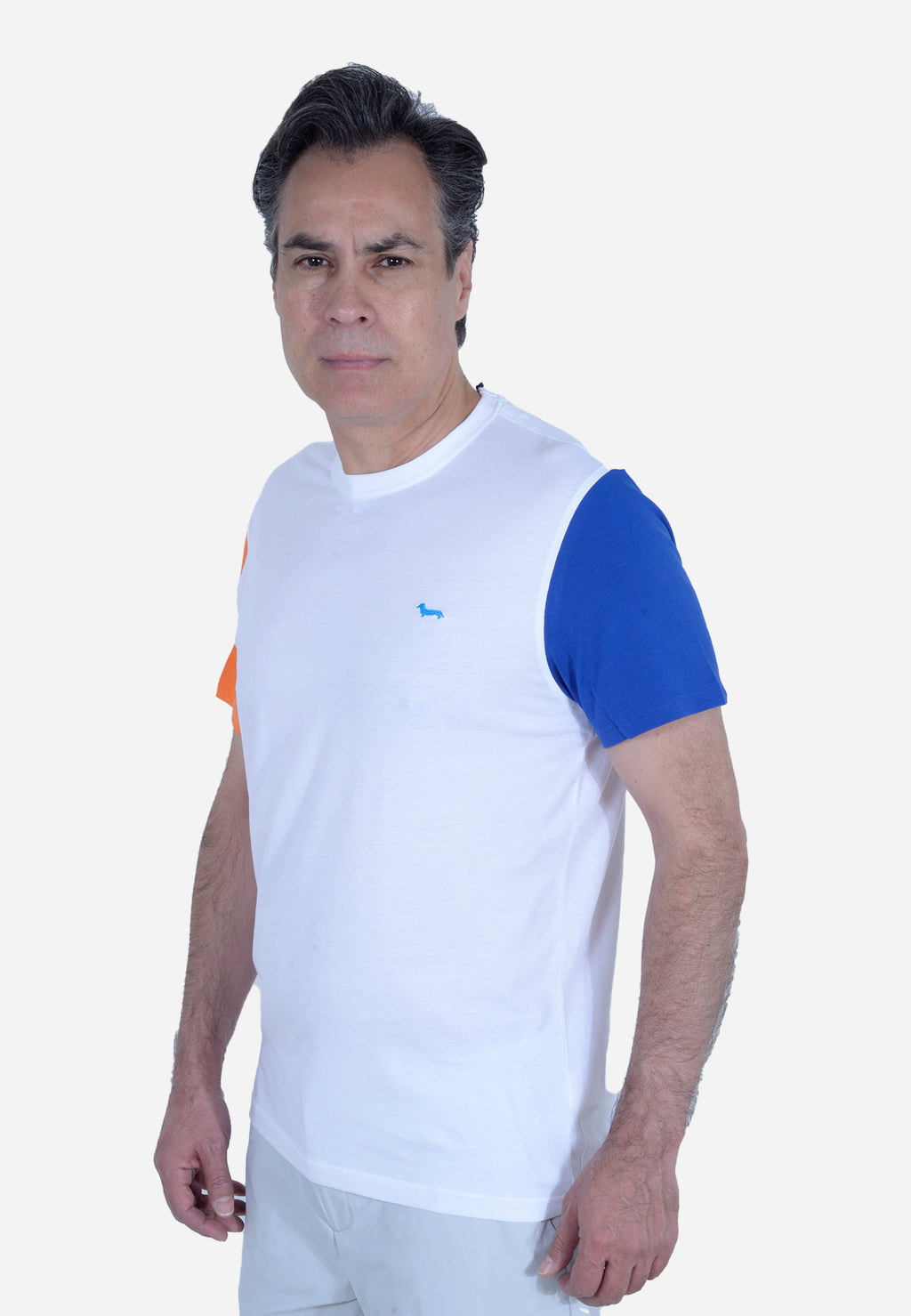 CAMISETA T-SHIRT HARMONT & BLAINE BLANCO ALGODÓN (IRL210021223-100)