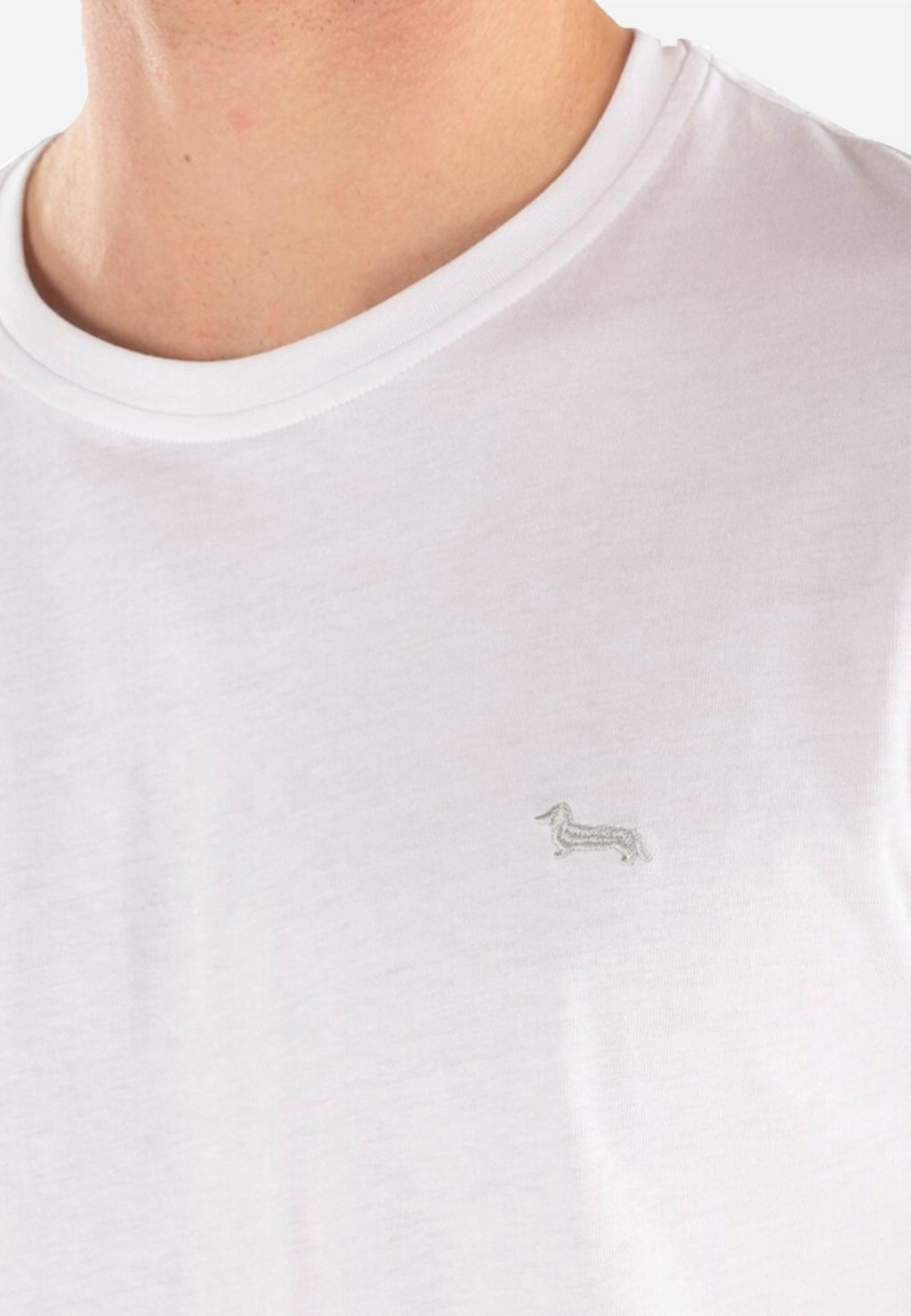 CAMISETA T-SHIRT HARMOT&BLAINE BLANCO ALGOD (IN1001N21055-100)