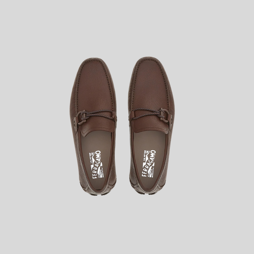 ZAPATO FERRAGAMO CAFE CUERO (753176-FRONT4)