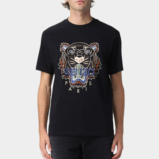 CAMISETA-TSHIRT KENZO CABALLERO NEGRO ALGODON (FC65TS0204YL-99)