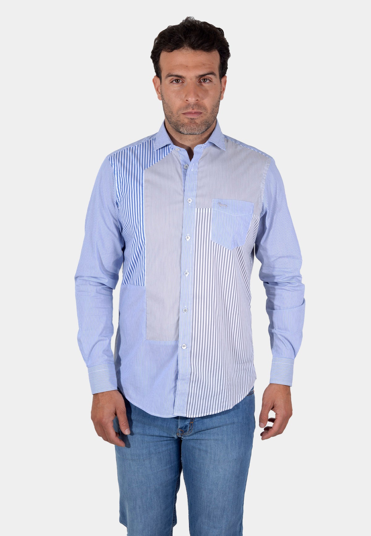 CAMISA HARMONT AZUL  RYAS ALGOD (CRK960008773I-821)