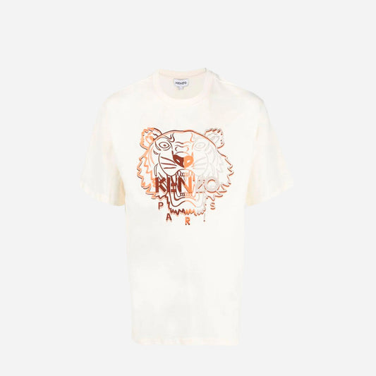 CAMISETA-TSHIRT KENZO CABALLERO CREMA ALGODON  (FC65TS2414YG-04)