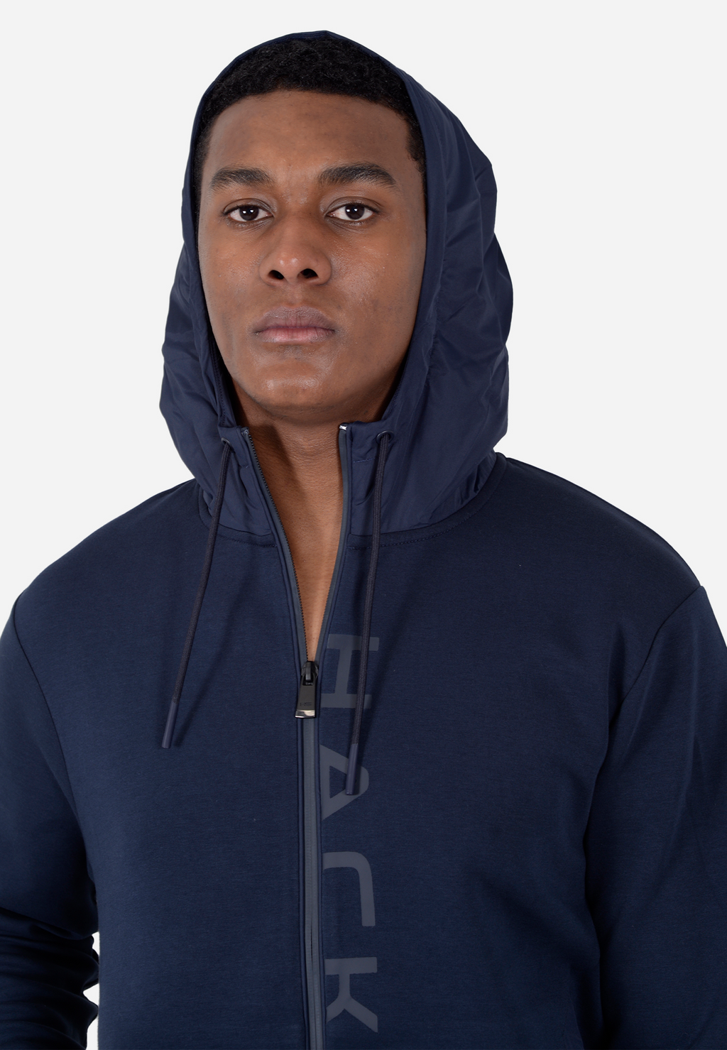 CHAQUETA HACKETT LONDON AZUL ALG + POLY +ELAS (HM581240-595)