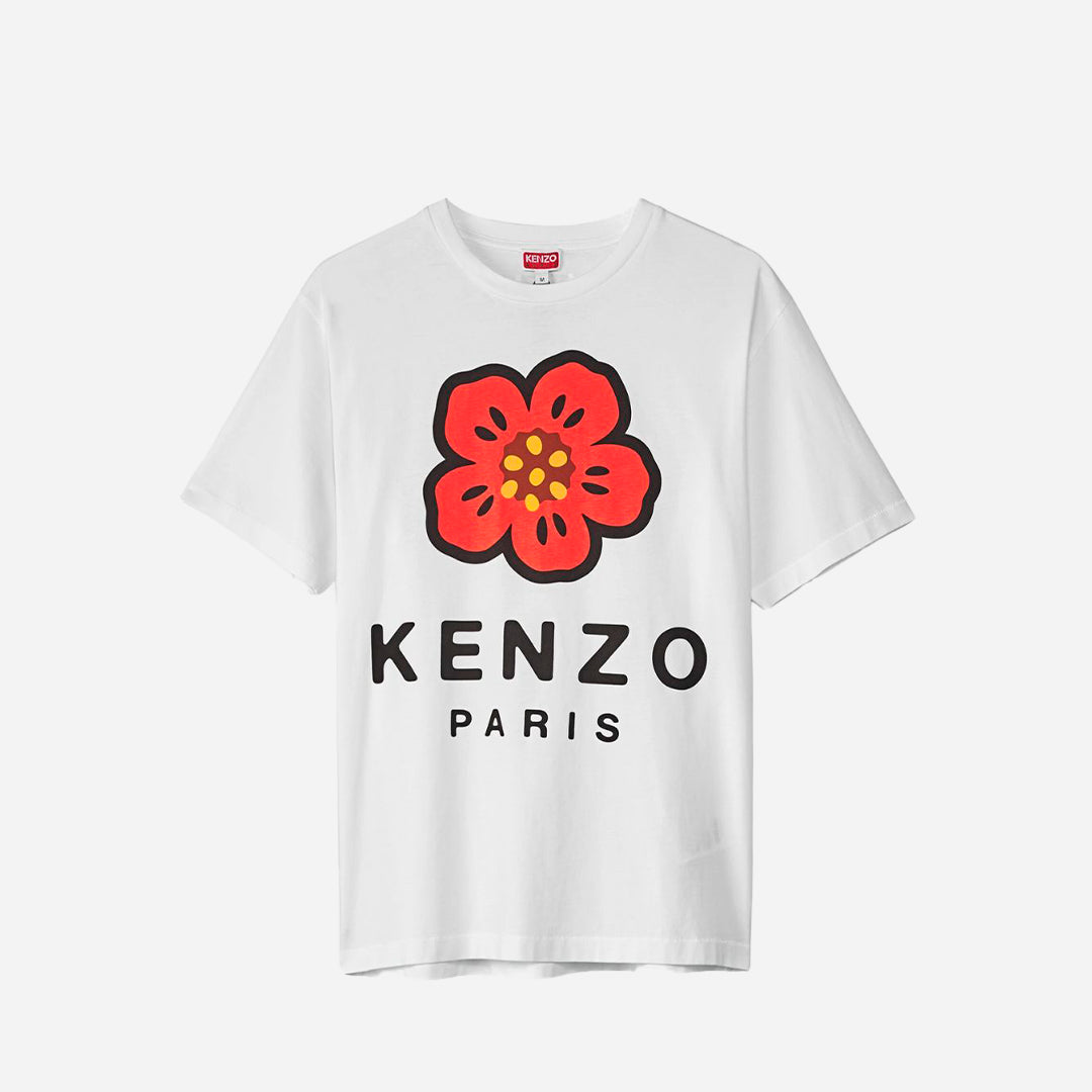 CAMISETA-TSHIRT KENZO CABALLERO BLANCO ALGODON (FC65TS4074SO-01)