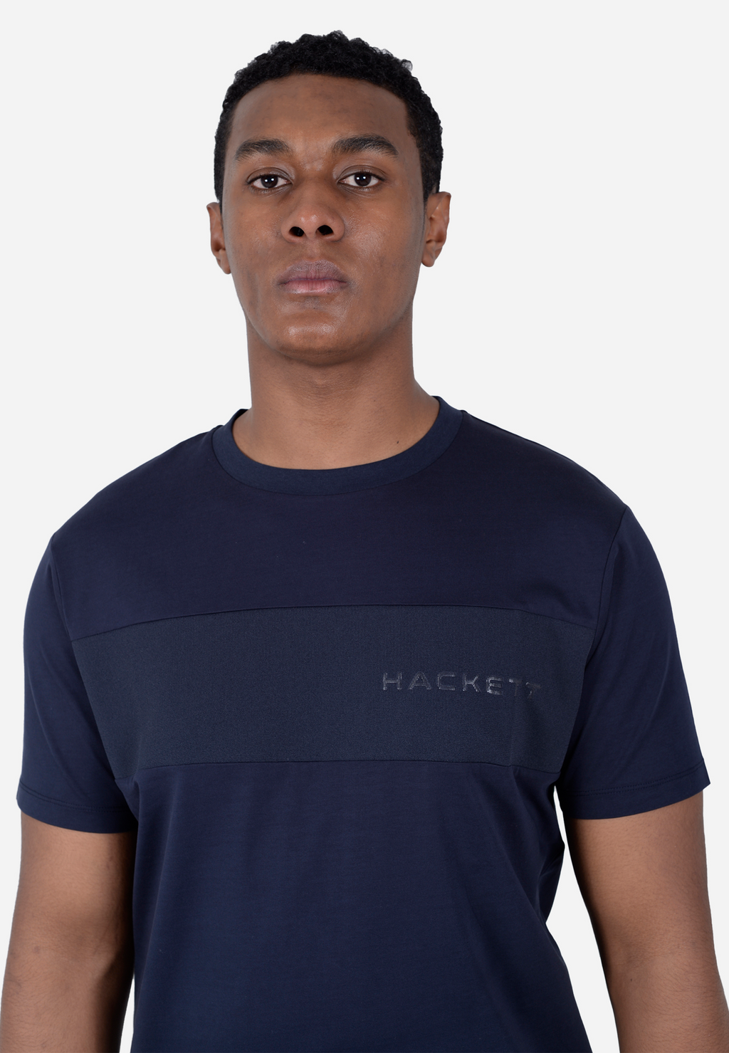 CAMISETA-TSHIRT HACKETT LONDON AZUL ALGODON (HM500802-595)